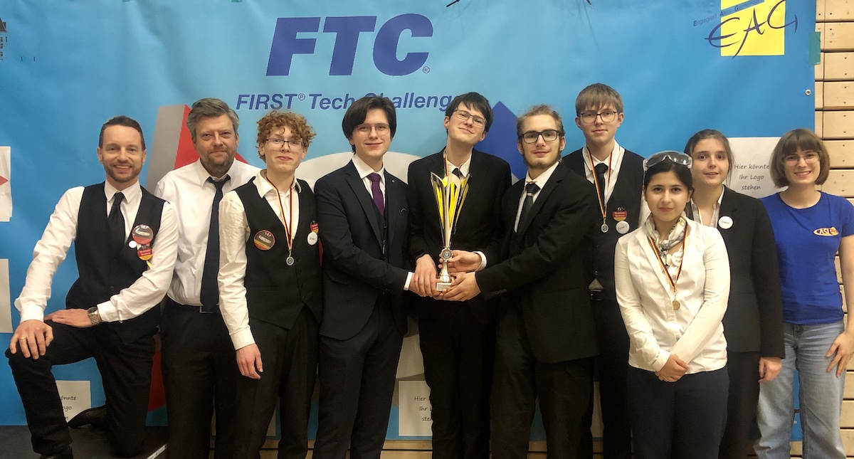 Deutscher Meister! Bluetooth Brothers gewinnen FIRST Tech Challenge Championship Germany 2026