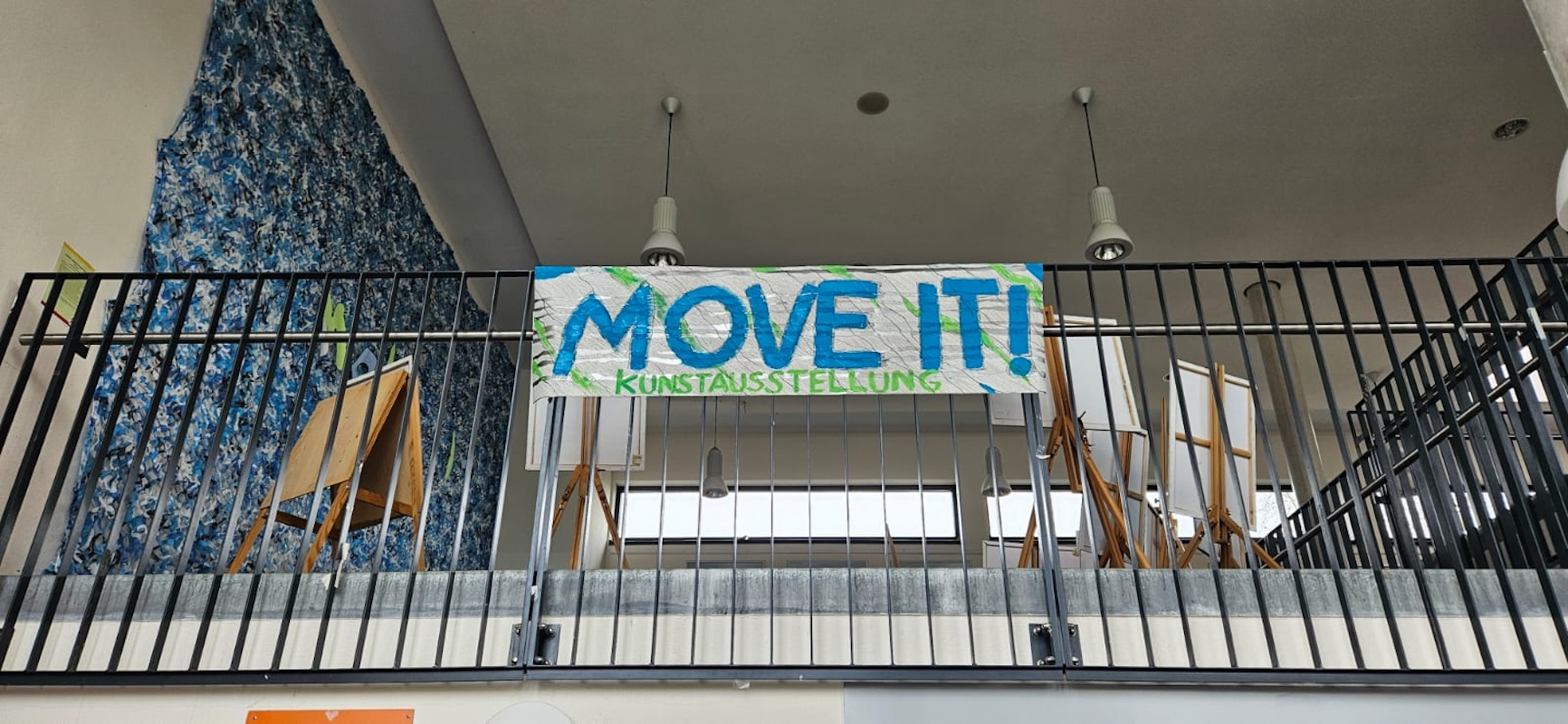 Kunsttage am LLG: Eröffnung der Ausstellung MOVE IT! der KUKO Kunstkooperation
